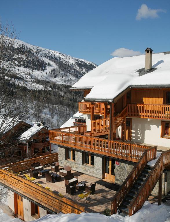 Hotel Le Genepi Méribel Exterior foto